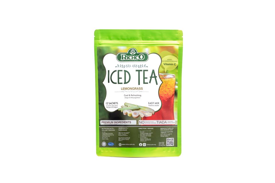 Richco Retail Pack Lemongrass Iced Tea Richco Malaysia